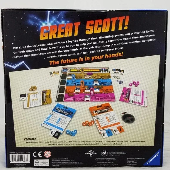 Back to the Future Family Night Game - Picture 2 of 2